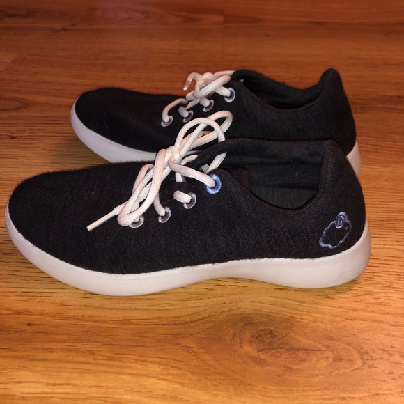 Le Mouton Unisex Wool Sneaker Heather Black - Picture 1 of 6